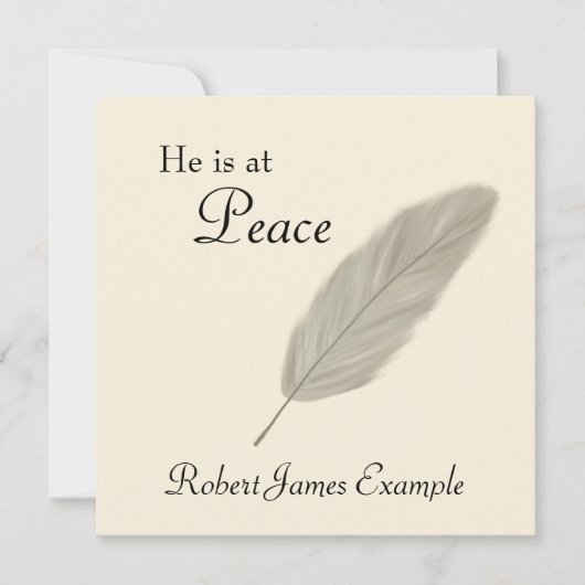  aankondiging van de dood (zand) (Voorkant)