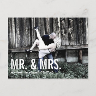Aankondiging van de elopement