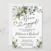 Aankondiging van de Engaged Party (Voorkant)