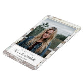 Aankondiging van de foto van Afstudeerder met druk Magneet (Linkerzijde)