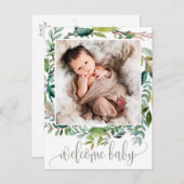 Aankondiging van de foto van de olievlek (Voorkant / Achterkant)