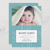 Aankondiging van de geboorte, aankondiging van de  (Voorkant / Achterkant)