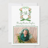 Aankondiging van de geboorte van bosdieren (Voorkant)