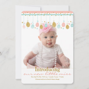 Aankondiging van de Geboorte van de Foto van Pasen