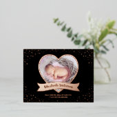 Aankondiging van de geboorte van de moderne Elegan (Staand Voorkant)