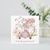 Aankondiging van de geboorte van de teruil van de  (Staand voorkant)