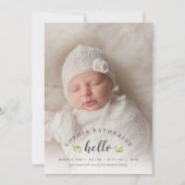 Aankondiging van de geboorte van Tiny Twigs Photo  (Voorkant)