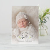 Aankondiging van de geboorte van Tiny Twigs Photo  (Staand voorkant)