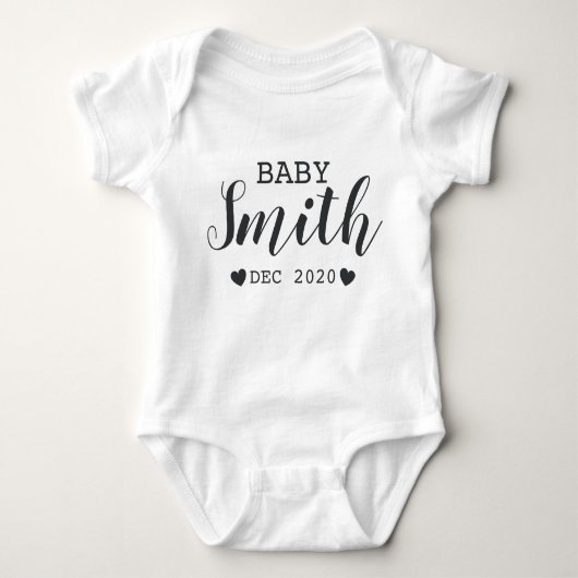 Aankondiging van de gezagvoerder van de Baby Romper (Voorkant)