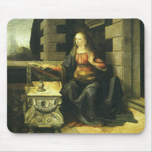 Aankondiging van de Heer van Leonardo da Vinci Muismat
