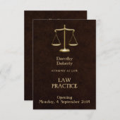 Aankondiging van de inleiding van de legerrechtspr (Voorkant / Achterkant)