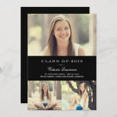 Aankondiging van de klassieke uitnodiging tot Afst (Voorkant / Achterkant)