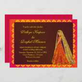 Aankondiging van de legant Indian Bride / Damask W (Voorkant / Achterkant)