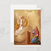 Aankondiging van de Maagd Maria (Voorkant / Achterkant)