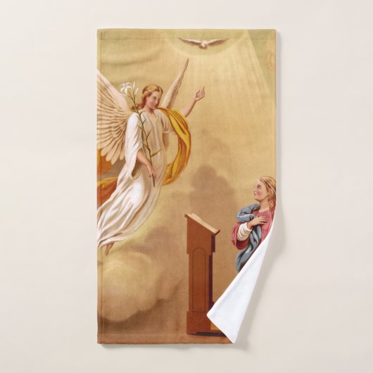 Aankondiging van de Maagd Maria Bad Handdoek (Handdoek)