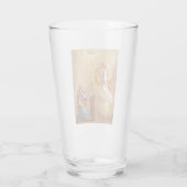 Aankondiging van de Maagd Maria Glas (Achterkant)