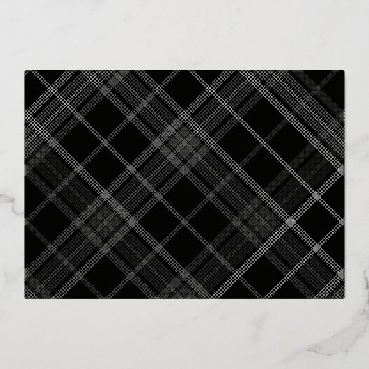 Aankondiging van de moderne Foto Black Afstuderen (Achterkant)