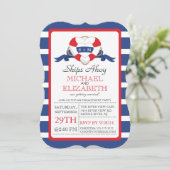 Aankondiging van de moderne Heart Buoy Engagement  (Staand voorkant)