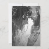 Aankondiging van de moderne minimalistische fotoex (Voorkant)