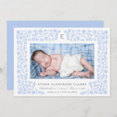 Aankondiging van de oogst Flowers Birth (Voorkant / Achterkant)