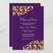 Aankondiging van de Paarse Goudzwijn (Voorkant / Achterkant)