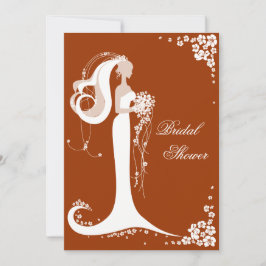 Aankondiging van de partij Elegant Bride Vrijgezel