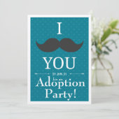 Aankondiging van de Partij voor de Moderne Mustach (Staand voorkant)