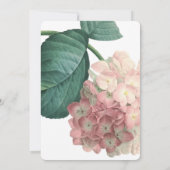 Aankondiging van de roze Big Flower Photo Card Bir (Achterkant)