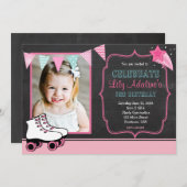 Aankondiging van de Schaats van Roller (Voorkant / Achterkant)