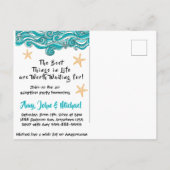 Aankondiging van de Starfish Adoption Party (Achterkant)