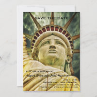 Aankondiging van de Statue of Liberty Save the Dat