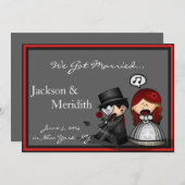 Aankondiging van dramatisch stadium (Voorkant / Achterkant)