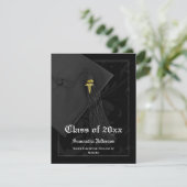 Aankondiging van een Afstuderen voor verpleegkunde (Staand voorkant)