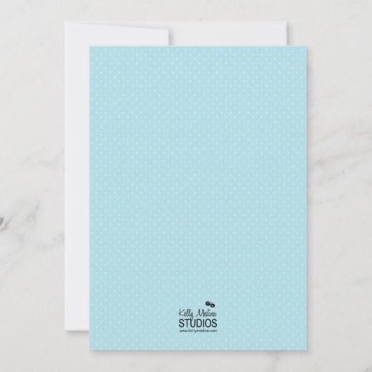 Aankondiging van een "Birthday Train" (Achterkant)