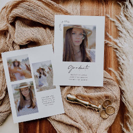 Aankondiging van een Kaart van de graduatiepartij