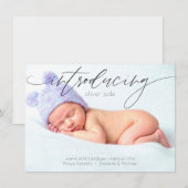 Aankondiging van een moderne volledige foto van ge (Voorkant / Achterkant)