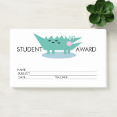 Aankondiging van een studentenprijs post-it® notes (Kantoor)