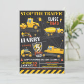 Aankondiging van een uitnodiging voor de bouw (Staand voorkant)