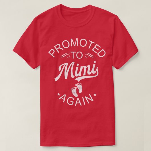 Aankondiging van een zwangerschap voor Mimi T-shirt (Design voorkant)
