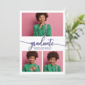 Aankondiging van eindexamen middelbare school 3 fo (Staand voorkant)