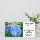 Aankondiging van evenementen voor bedrijfspicyclis (Staand voorkant)