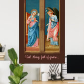 Aankondiging van F. Lippi (M 038) Poster (Thuiskantoor)