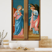 Aankondiging van F. Lippi (M 038) Poster (Keuken)