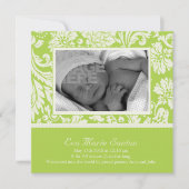 Aankondiging van Floral Birth (Voorkant)