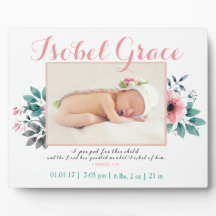Aankondiging van Floral Birth met Bijbelse Verse