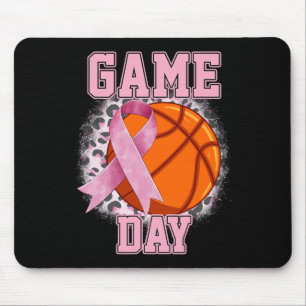 Aankondiging van gamedag borstkanker Basketball Ta Muismat