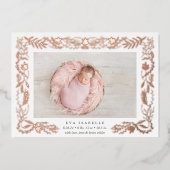 Aankondiging van geboorte gelded Branches Folie Bi (Voorkant)