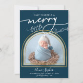 Aankondiging van geboorte Lijst van Chic Script Ar (Voorkant)