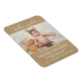 Aankondiging van geboorte van Kraft Foto van Rusti Magneet (Rechterzijde)