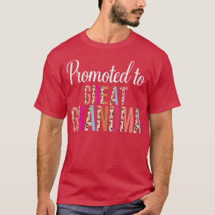 Aankondiging van grootmoeder-zwangerschap L. T-shirt
